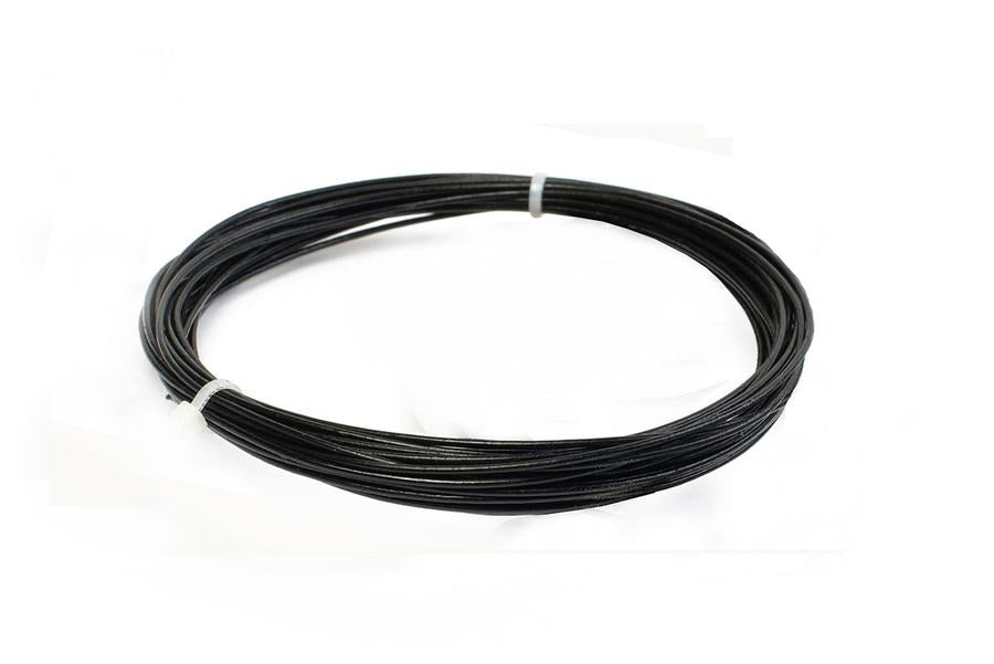 NG 17G (125) V5 PU Black Coated Natural Gut - Length: 6.5 meters (20') x 2 Pcs (Only 4 available 17G)