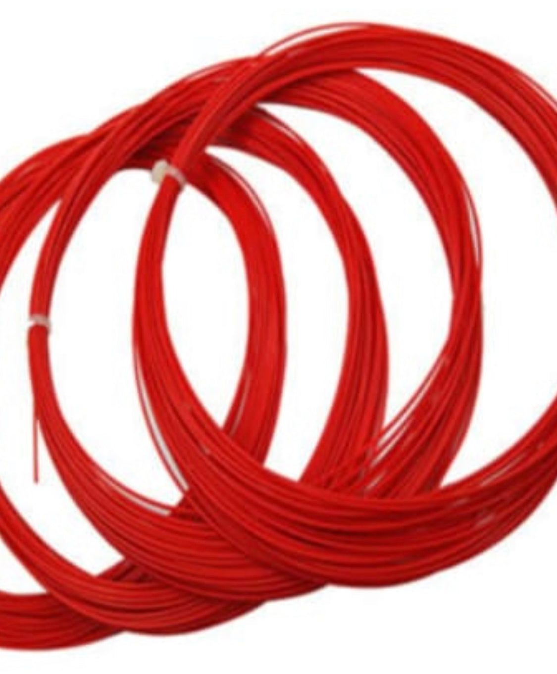 NG 15G (135) V5 PU Red Coated Natural Gut - Length: 6.5 meters (20') x 2 Pcs