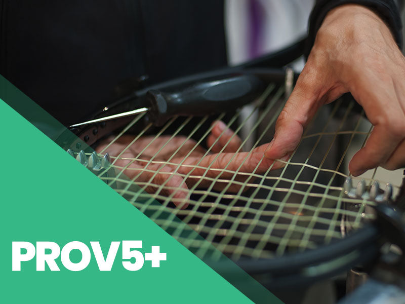 PROV5(+) 18G(1.20) or 17G(125) Squash Natural Gut Racquet String (Special) - Length: (20') x 2 Pcs